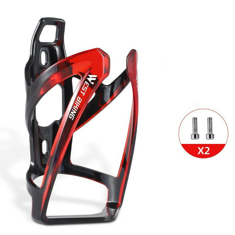 Bicycle water bottle cage multi-color gradient road mountain bike water bottle cage cycling water cup holder bike accessories-WAYBIKER