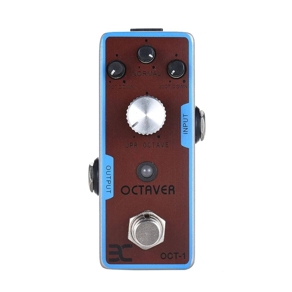 ENO EX OCT-1 OCTAVE Mini Octave Guitar Effect Pedal True Bypass Full Metal Shell With LED Light Guitar Parts & Accessories-WAYBIKER