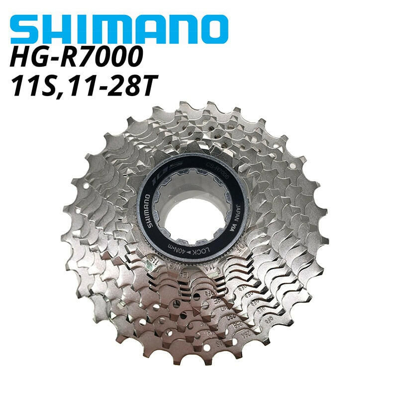 SHIMANO 105 R7000 - 11-Speed - HG-EV - Road Cassette Sprocket CS-R7000 11-28T, 11-30T, 11-32T, 12-25T Original Bike Parts-WAYBIKER