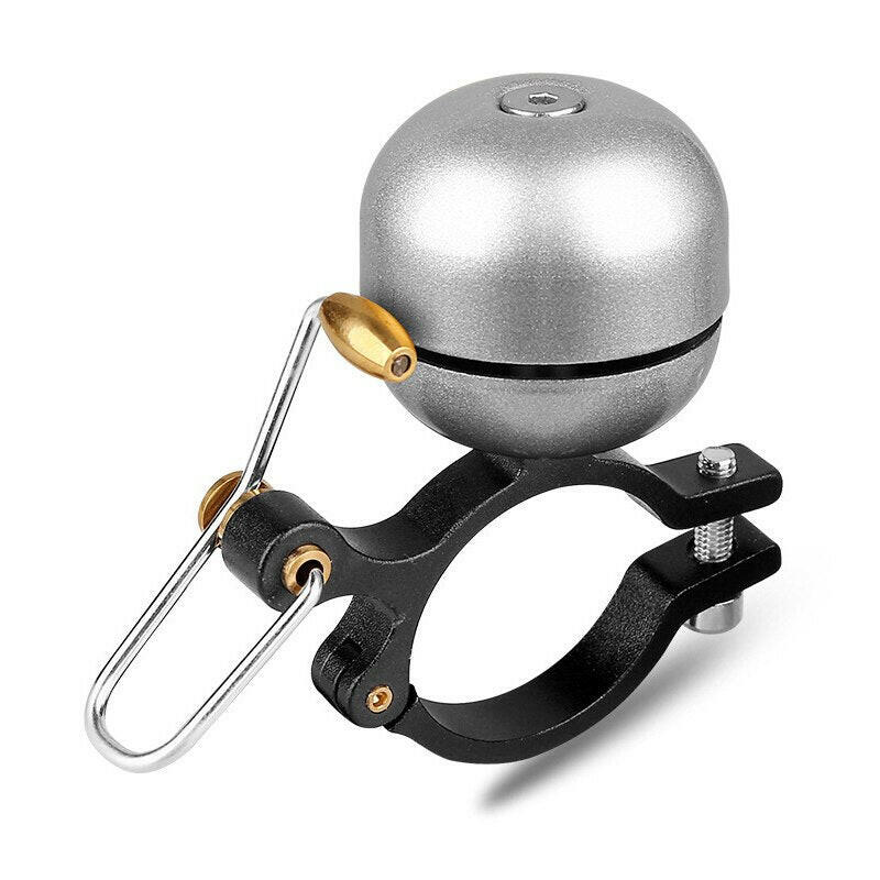 Outdoor MTB Road Bicycle Bell Cycling Stainless Steel Metal Warning Bell Bike Handlebar Horn Safety Mountain Bicycle Accessories-WAYBIKER