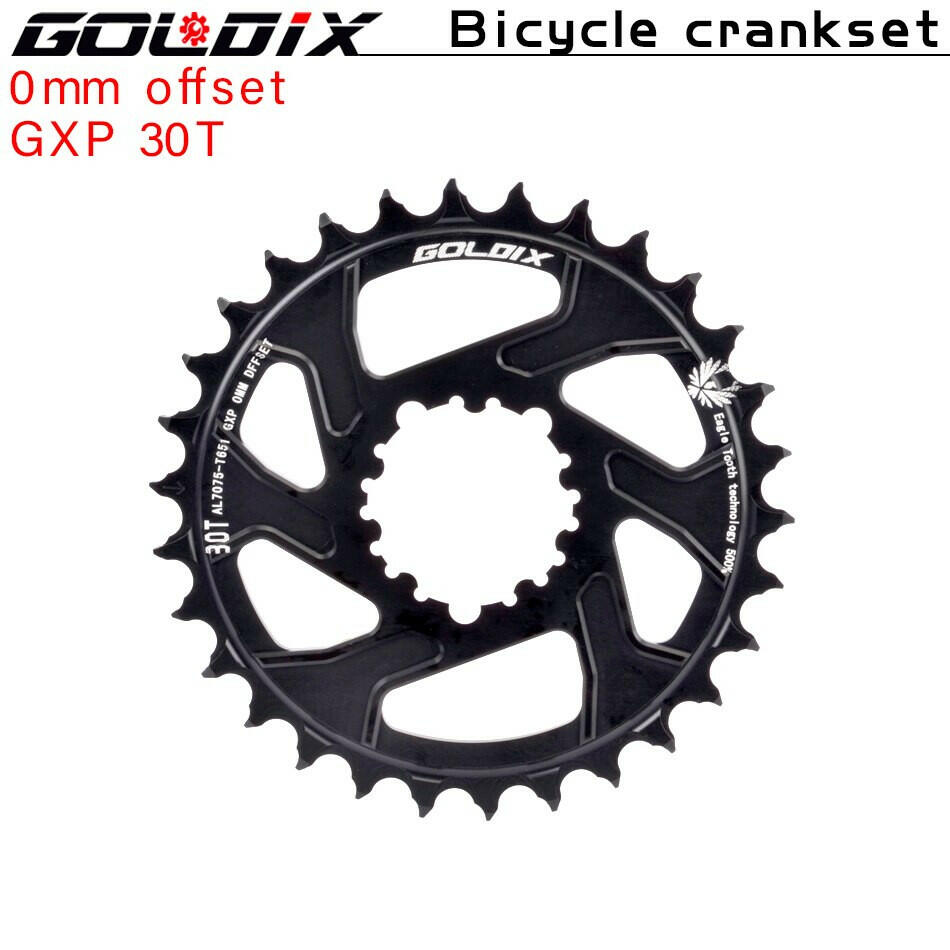 GOLDIX GXP Bicycle Chainring Wide Narrow Chainwheel 30/32/34/36/38T Crankset Crown for Sram DUB 11/12S NX XX XO GX Single Disc-WAYBIKER