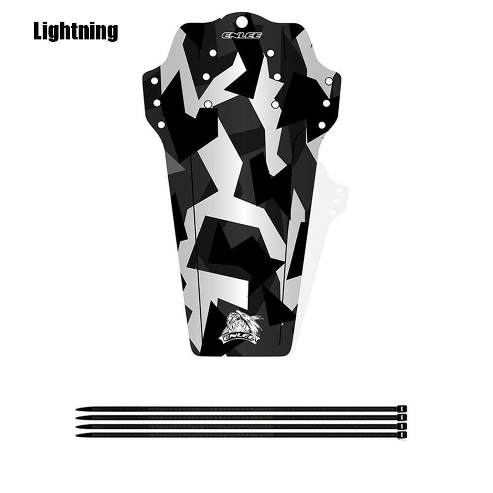 MTB Mudguards Front & Rear Set Road Bike Tyre Splash Tire Fender Mud Guard Downhill Mud Flaps Tire Wheel Fenders Bicycle Fender-WAYBIKER