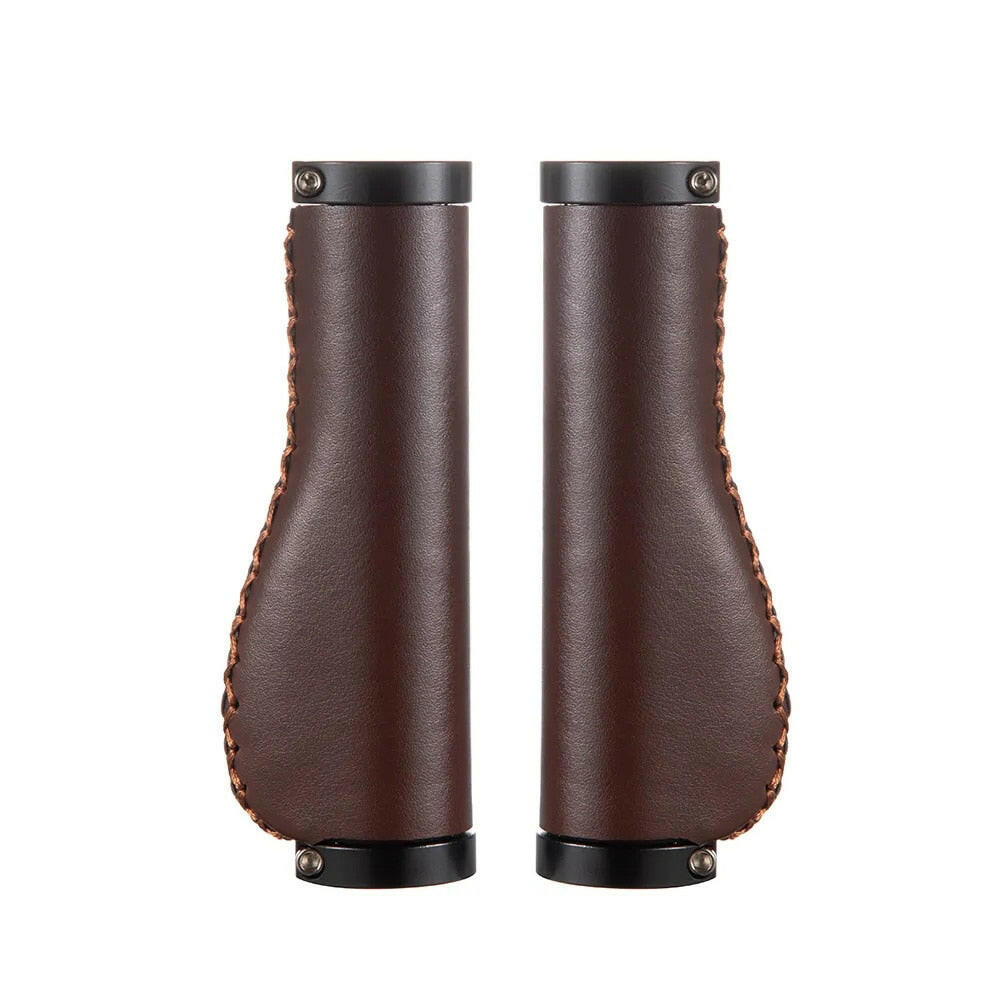 Mtb Grips PU Leather Bicycle Handlebar Sleeve Accessories Modified Bicycle Handlebar Sleeve with Handlebar Road Bicycle Grip-WAYBIKER