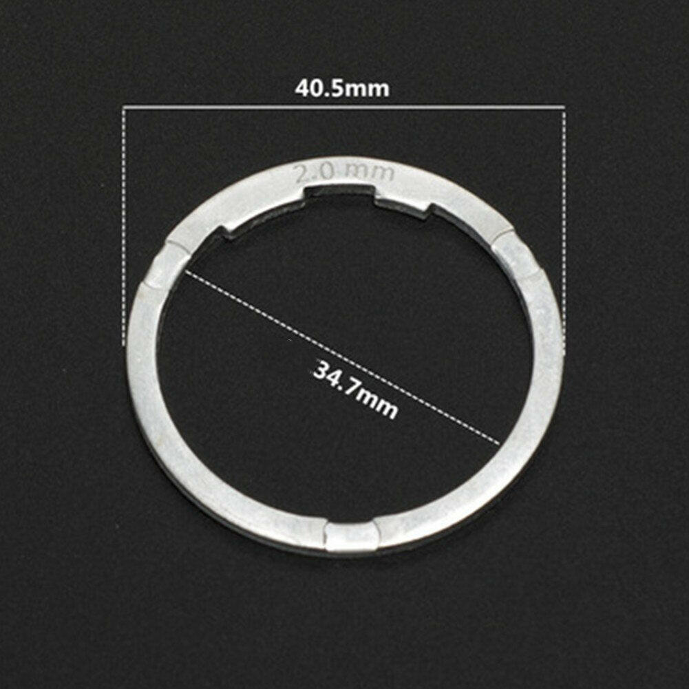 1 Pc 1.8 To 2mm Bicycle Freehub Spacer Road Bike Bottom Bracket Flywheel Cassette Washer Road Bike Freehub Washer-WAYBIKER