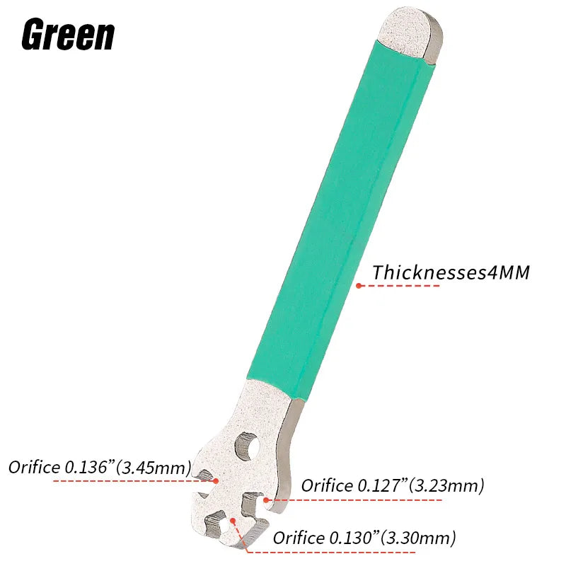 Lebycle Bicycle Stainless Steel  Spoke Wrench Wheel S Tension Correction Repair Tools-WAYBIKER