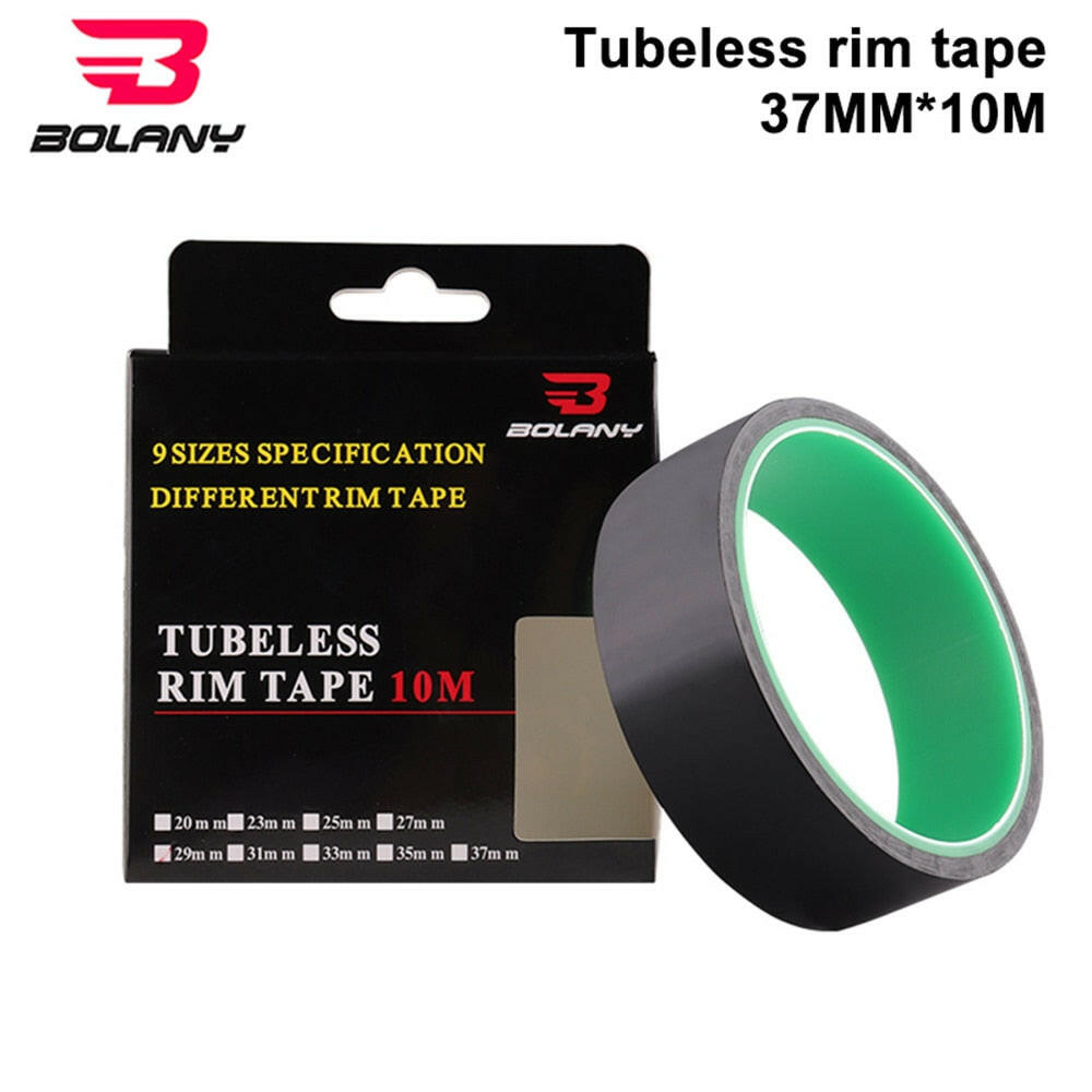 Bicycle tubeless rim tape width 18/21/23/25/27/29/31/33 / 35mm * 10m vacuum ring lining belt tire sealing tire pad tape-WAYBIKER
