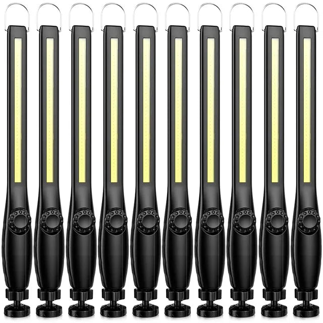 USB Rechargeable LED Flashlight New COB Magnetic Work Light Portable Lantern Camping Torch Car Repair Lamp With Built-in Battery-WAYBIKER