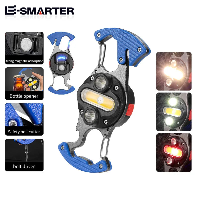 W5146 Multi-function flashlight Keychain lamp-WAYBIKER
