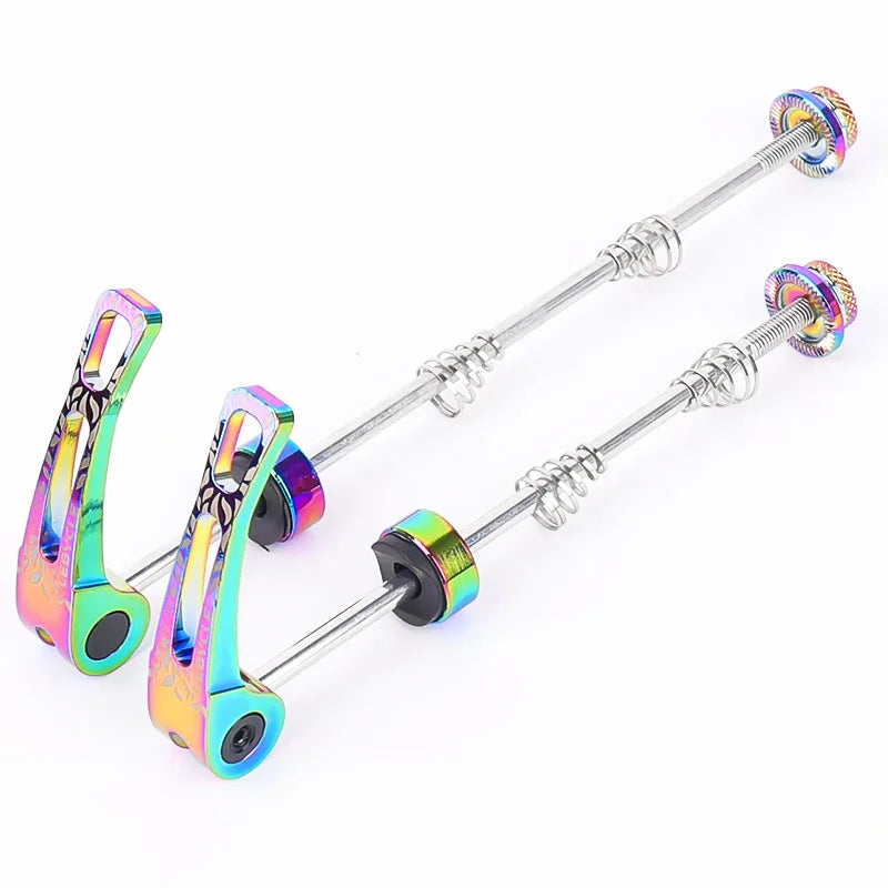 Lebycle MTB Bicycle Aluminum alloy Quick Release QR Skewers Hub Axle Wheels Locking Lever Bike Parts-WAYBIKER