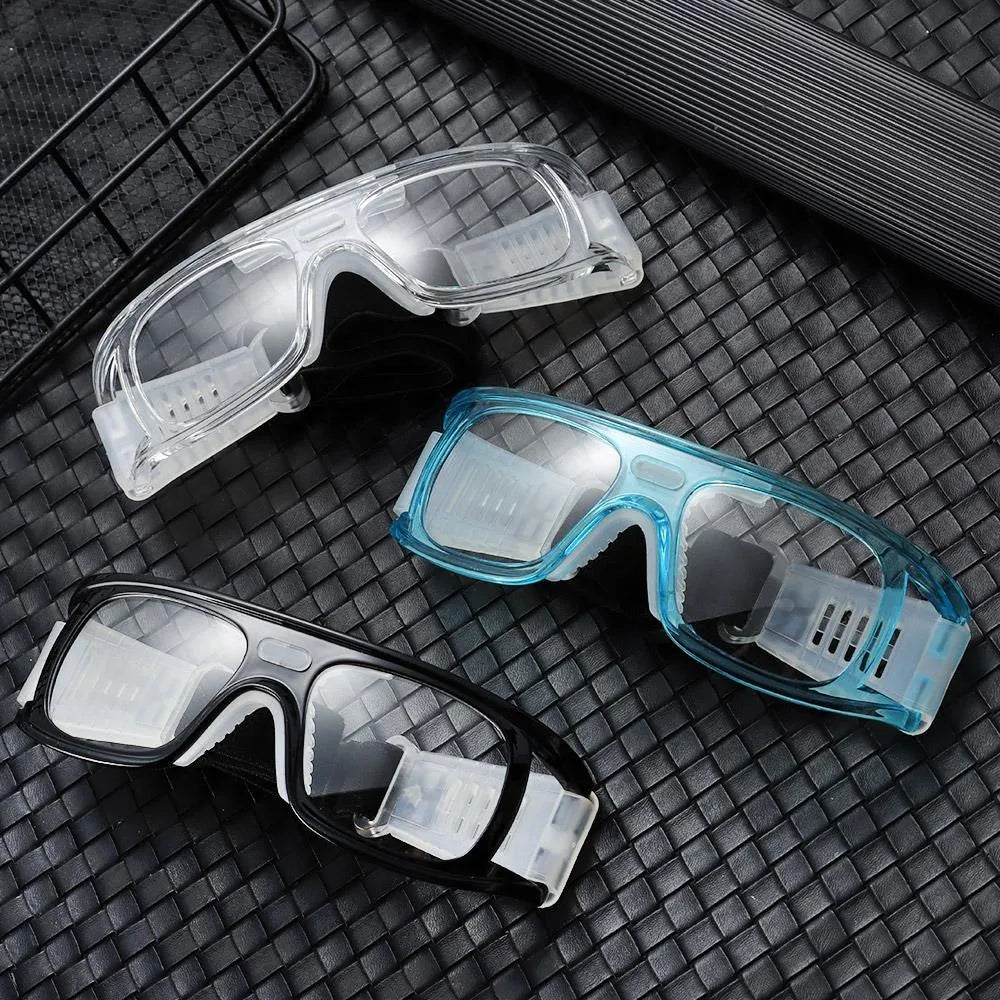 Football Glasses Outdoor Sports Glasses Cycling Soccer Basketball Eye Protect Goggles Sunglasses Men Impact Resistance Eyewear-WAYBIKER