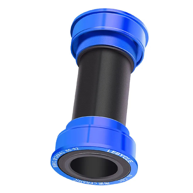Lebycle BB92 MTB Road Bike Press Fit Bottom Bracket 41mm length BB86-92mm 24mm Crankset Fits for Shimaxx SRAAM GXP-WAYBIKER
