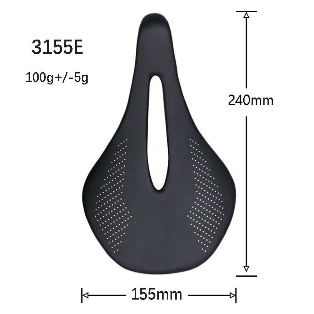 ELITA ONE Carbon Saddle MTB/Road Bike saddle Super Light Leather Carbon Cushions 96g-WAYBIKER