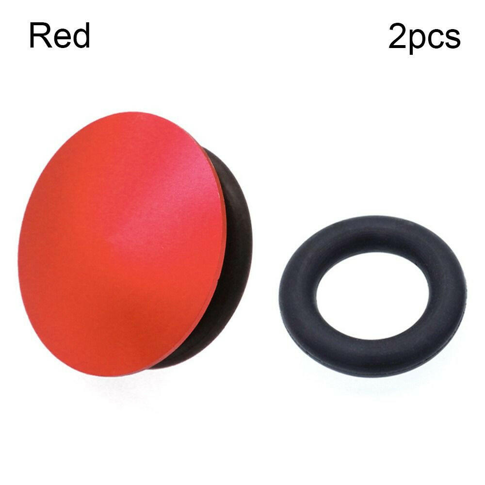 2pcs Waterproof Aluminum Alloy Bicycle Teeth Plate Crank Cover Mountain Road Bike Crankset Plug Screw Dust-Proof Disc Cover-WAYBIKER