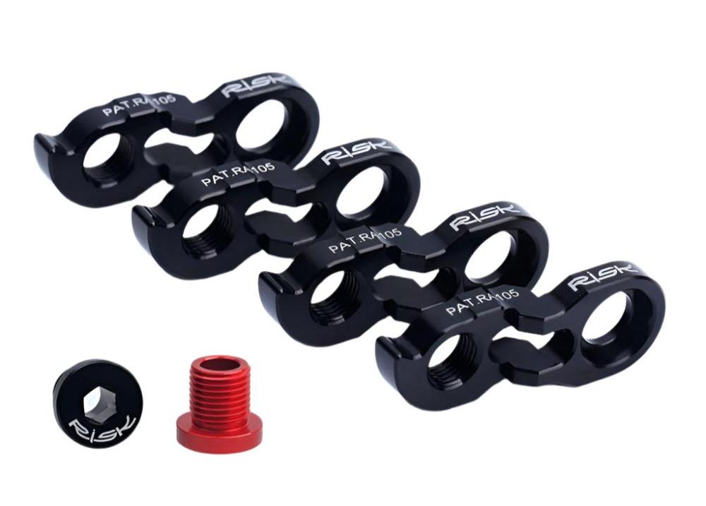 RISK Bike Rear Derailleur Link Hanger Extender Converter Extension MTB Road Bicycle Frame Tail Hook Hanger Extender Cassette-WAYBIKER