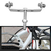 1 Pcs Bicycle Rear Shelf Convert Rear Pannier Racks Connector Seatpost Adapter For Bike Rack Mount Conversion