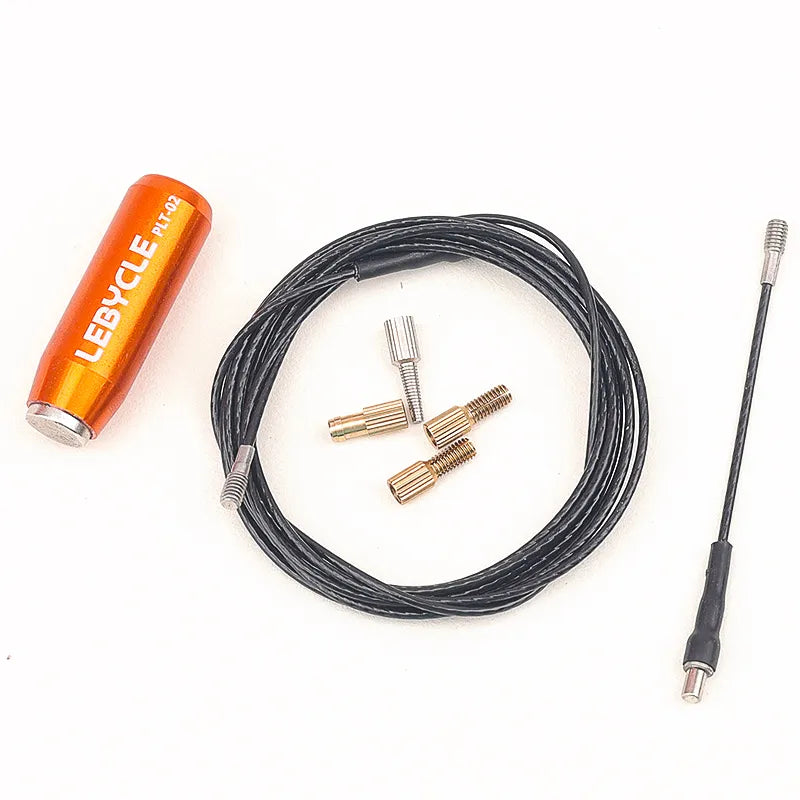 Lebycle Internal Cable Routing Tool For Bicycle Frame Shift Hydraulic Hose Wire Shifter Inner Cable DI E-Tube 2 Magnet