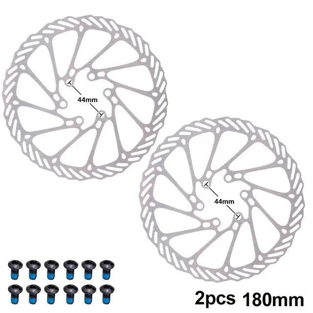 ZTTO Bicycle Brake Rotor 120 140 160 180 203mm 6 in Stainless Steel Hydraulic Brake Rotor MTB Road Bike Disc Brake With T25 Bolt-WAYBIKER