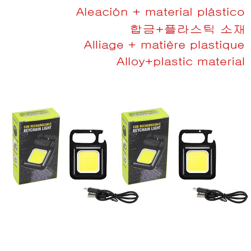 Pocket Multifunction Flashlight Work Light Outdoor Camping lamps Fishing Climbing Lantern LED Light-WAYBIKER