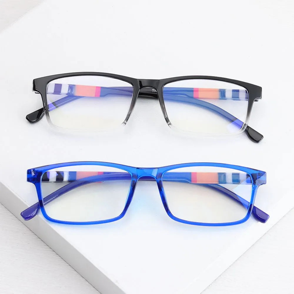 Fashion Anti-Blue Light Reading Glasses Urltra-Light Eye Protection Men Women Elegant Comfortable Eyeglasses-WAYBIKER