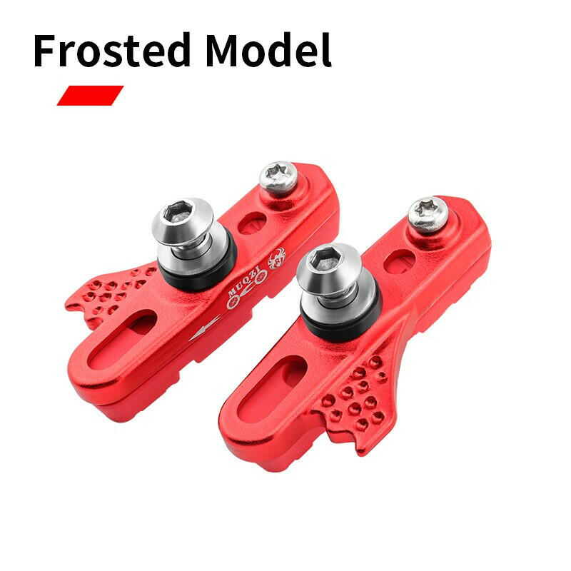 MUQZI Bike Brake Pads For Alloy Rims Ultra light Rubber Brake Shoes MTB Road Bicycle Brake Block Cycling Accessories-WAYBIKER