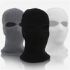 1PC Winter Knit Cap Warm Soft 2 Holes Full Face Ski Hat Hood Motorcycle Helmet Army Tactical Hat Fashion Women Men-WAYBIKER