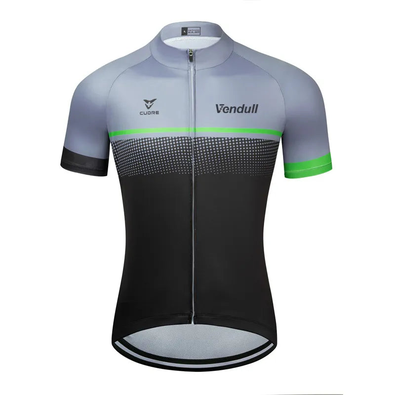 2023 New VENDULL Men Cycling Jersey Cycling Racing Tops Short Sleeve Cyclist Clothes Shirt Maillot Summer Bicycle Bike Wear-WAYBIKER