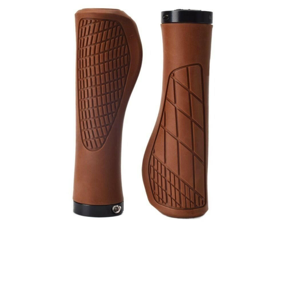 MTB Bicycle Grips Shockproof Bike Handlebar Cover Anti-Slip Lockable Grips Ergonomic Cycling Rubber Ball Handle Grips-WAYBIKER