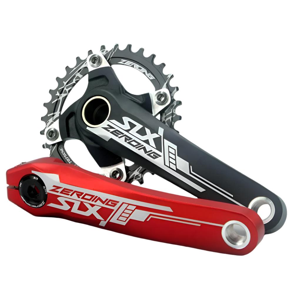 SLX Bicycle Crankset 104BCD MTB Bike Crank Chainring 170mm Aluminum Alloy with Bottom Bracket 32T 34T 36T 38T Plate for SHIMANO-WAYBIKER