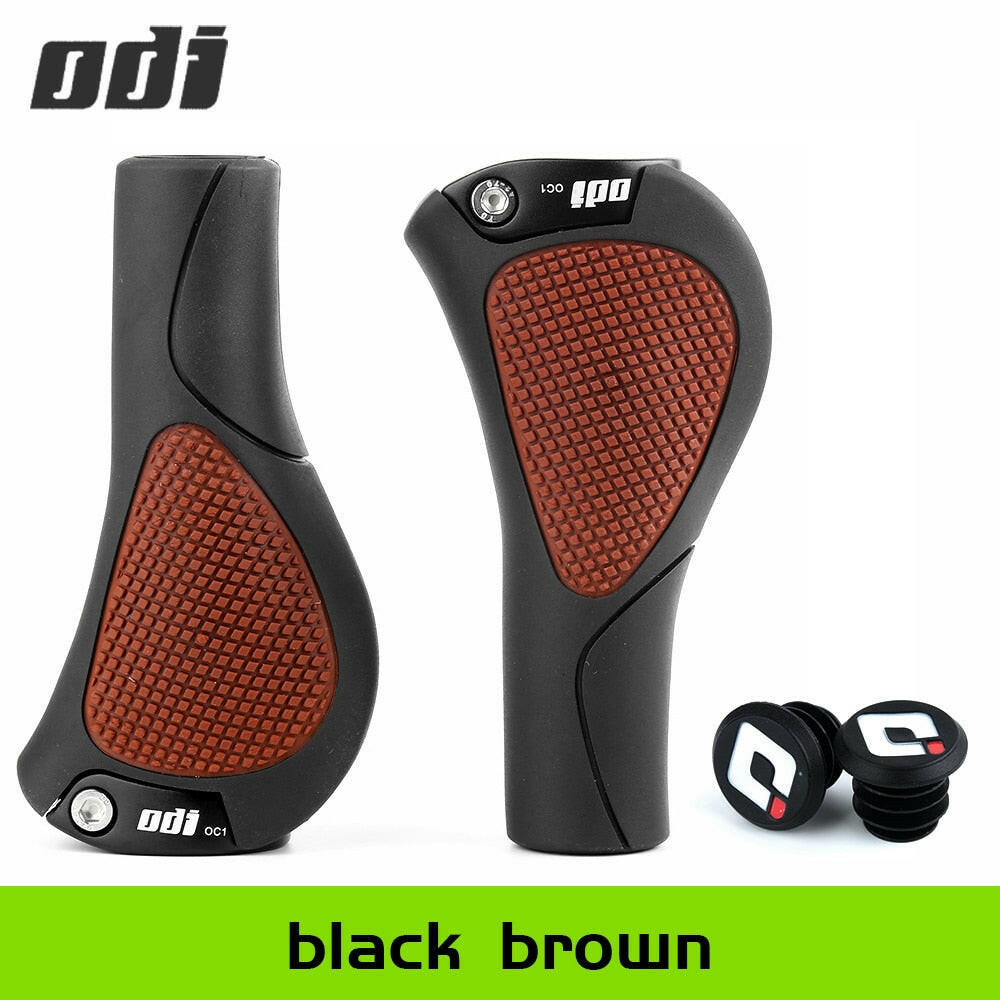 ODI OC1 Bicycle Grips 22.2mm Large Pad Bike Handlebar Cover MTB Anti-Slip Grips Ergonomic Cycling Rubber Ball Handle Accessories-WAYBIKER