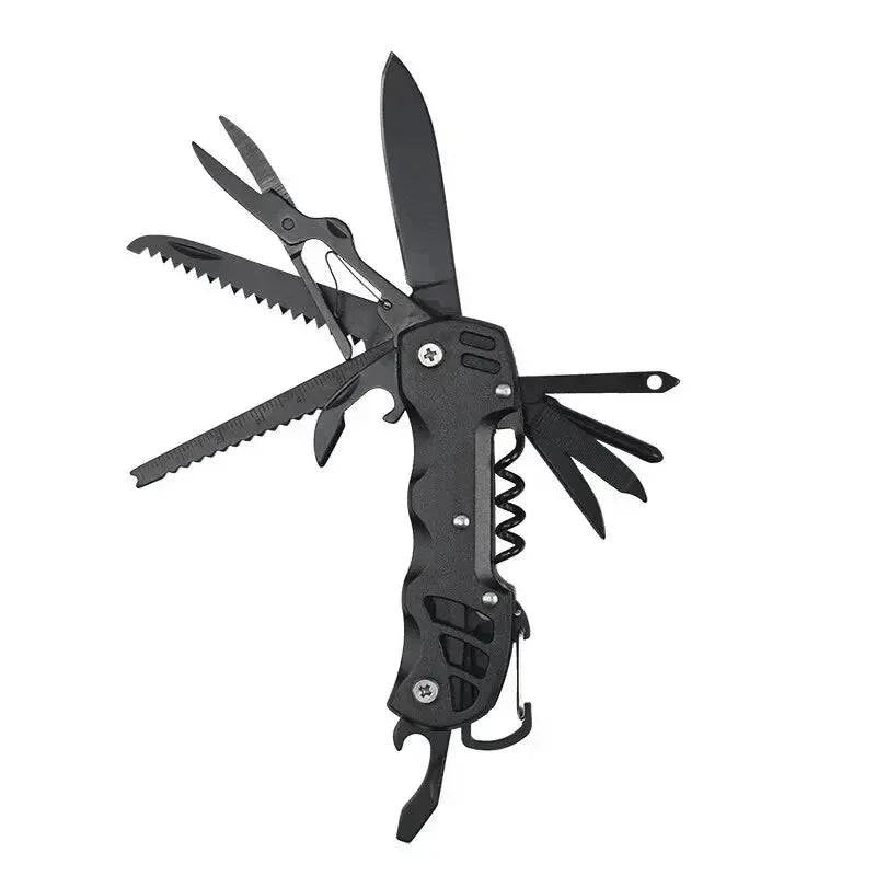 Multifunctional Folding Swiss Army Portable Stainless Steel Pocket Knife Outdoor Camping Emergency CombinationTool Survival Gear-WAYBIKER