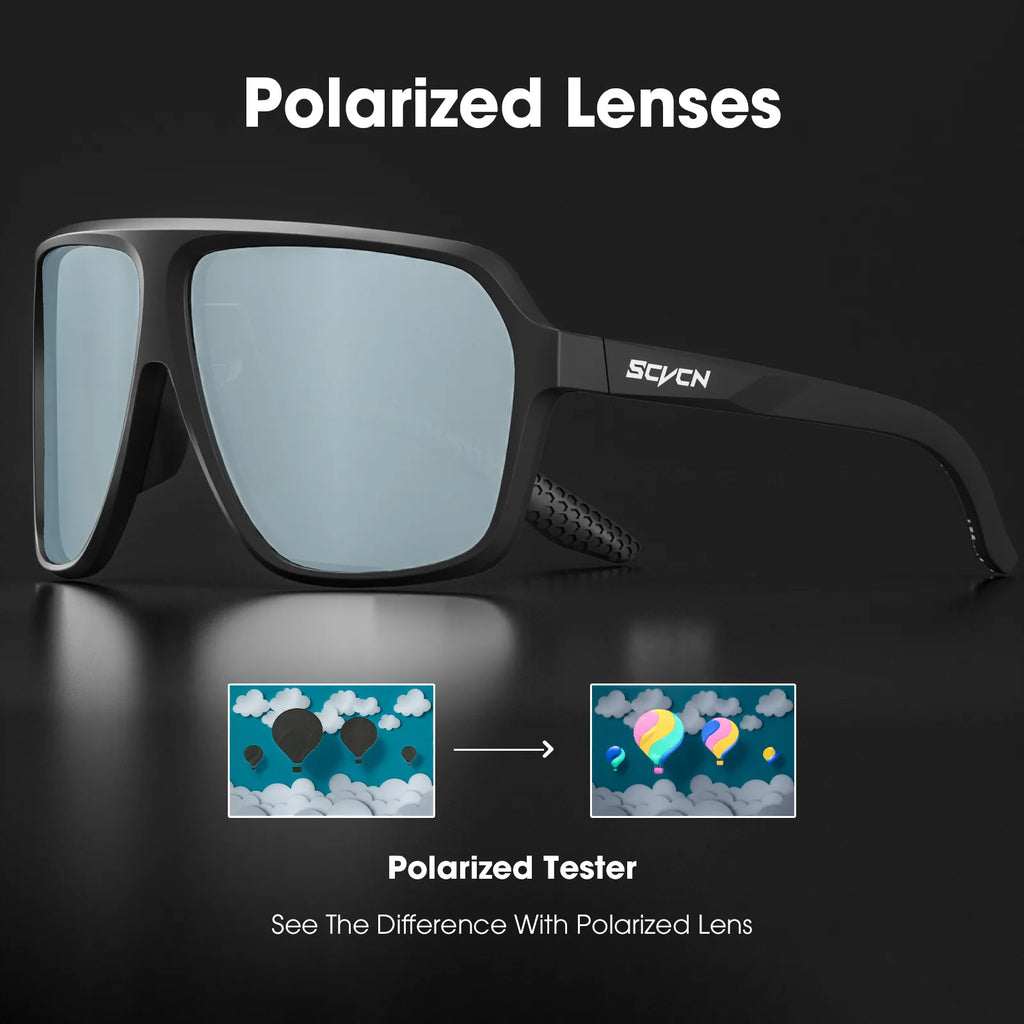 Polarized Cycling Glasses Men MTB Cycling Sunglasses Women Road Bike Glasses UV400 Bicycle Glasses Outdoor Photochromic Glasses-WAYBIKER