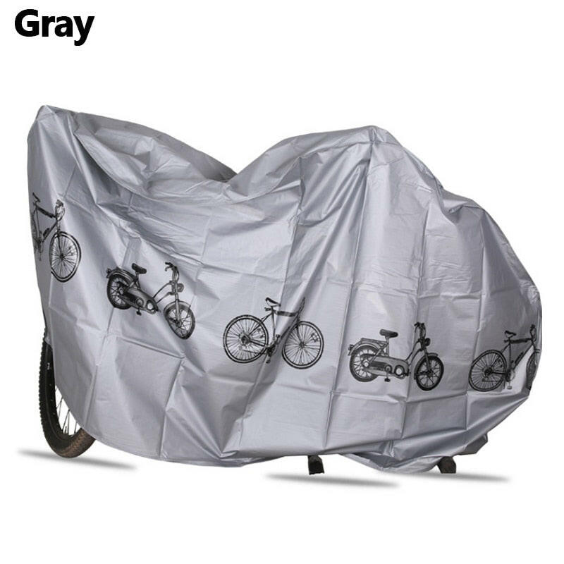 Bicycle Cover Bike Rain Cover PEVA 100x200cm Dust Cover Sun Protection Sunshade MTB Mountain Bike Motorcycle All Seasons