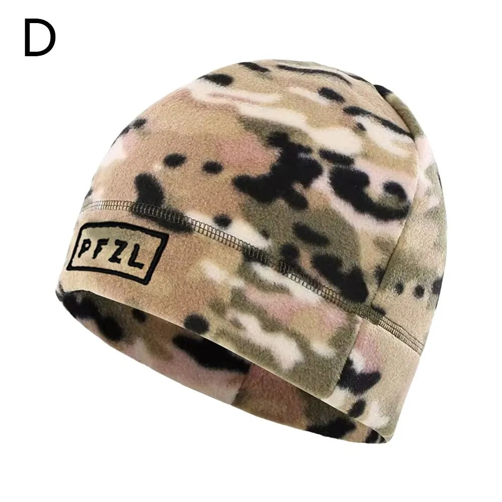 Outdoor Riding Fishing Hiking Windproof Warm Fleece Cap Men Women Winter Climbing Hunt Training Breathable Thermal Tactical Hat-WAYBIKER