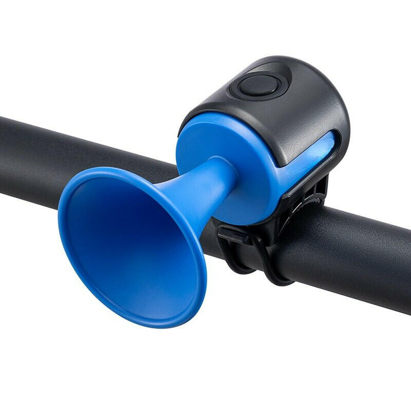 ESLNF Bike Bell Electronic Loud Horn ABS 120db Safety Electric Bell IPX4 Speaker Alarm Ring Bicycle Handlebar Warning Bell-WAYBIKER