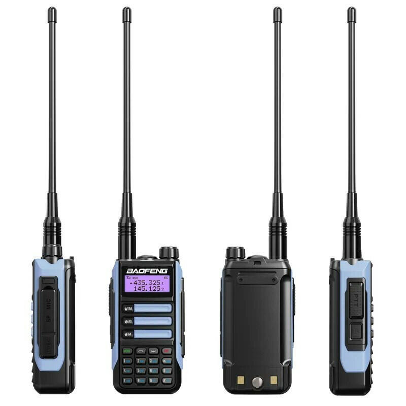 BaoFeng UV16  Walkie Talkie Professional 10W Powerful Waterproof VHF UHF Dual Band Two Way Radio-WAYBIKER