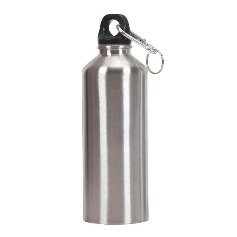 Aluminum Water Bottle Water Bottles Outdoor Exercise Bike Sports Drinking Kettle with Lid Easy to Carry