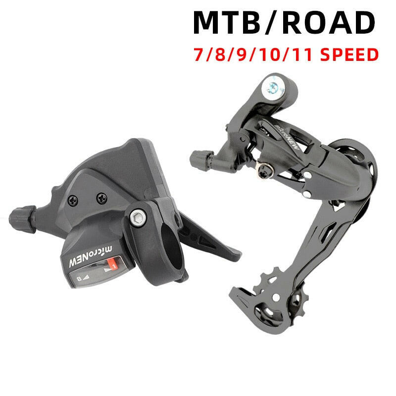 microNEW Mountain Bike Rear Derailleur 7 8 9 10 11 Speed Road Bike RD Shifter Groupset Bicycle Accessories-WAYBIKER