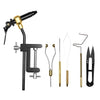 5pcs/6pcs Fly Tying Tools Combo Kit Fly Tying Vise Bobbin Holder Threader Needle Whip Finisher Scissors For Outdoor Fishing-WAYBIKER
