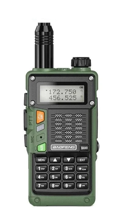 BaoFeng UV-S9 Pro V2 10W Powerful UHF VHF Waterproof Walkie Talkie Radio Long Range Up of UV-S9 Plus Portable Ham Two Way Radio-WAYBIKER