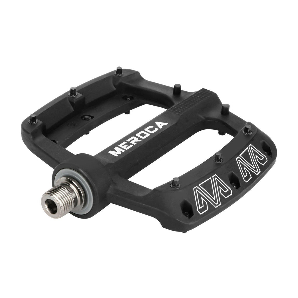 MEROCA 3-Bearing Bicycle Pedal Ultra-Light Nylon Fiber Mtb Pedal Widen