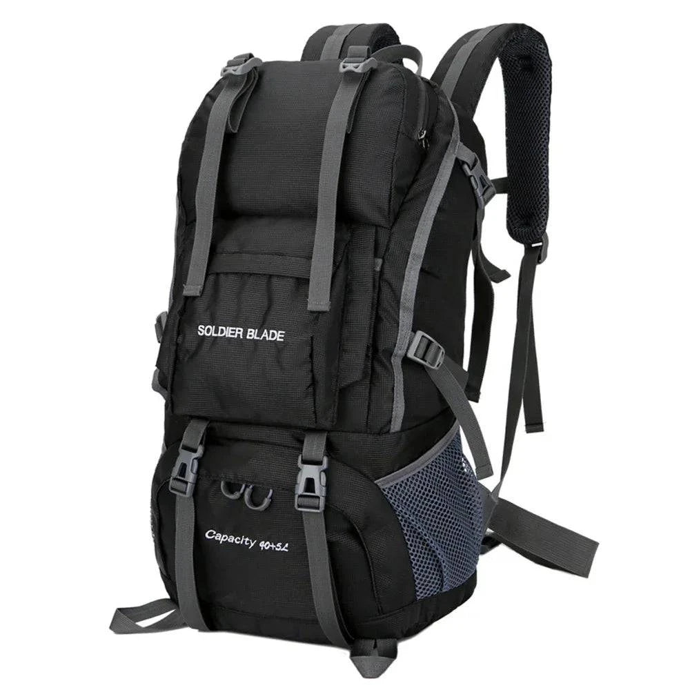 45L Camping Hiking Backpack Large Capacity Mountaineering Pack Waterproof Travel Backpack-WAYBIKER