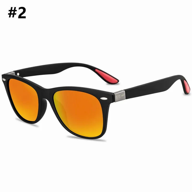 QS731 Classic Square Sunglasses Men Women Outdoor Beach Fishing Sun Glasses UV400 Hiking Driving Cycling Eyewear Sport Glasses-WAYBIKER