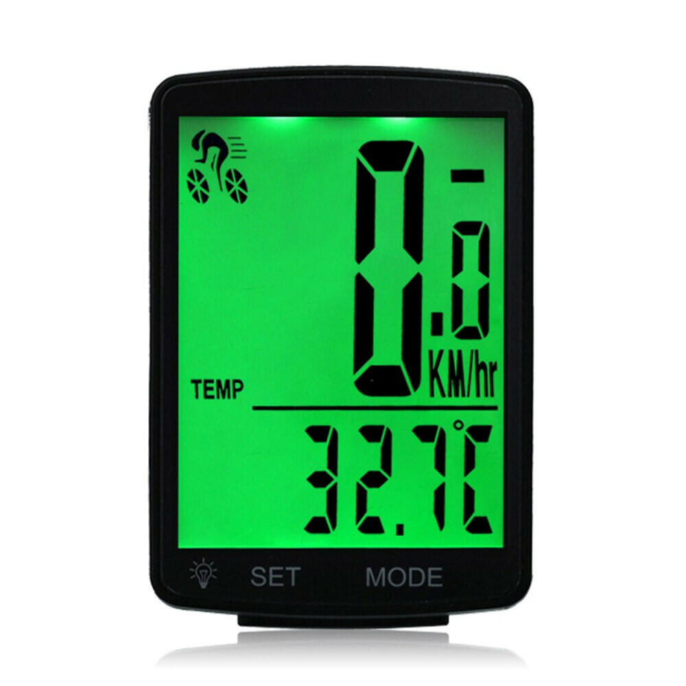 Multifunctional LCD Screen Bicycle Computer Wireless Bike Rainproof Speedometer Odometer Cycling 2.8inch Waterproof-WAYBIKER