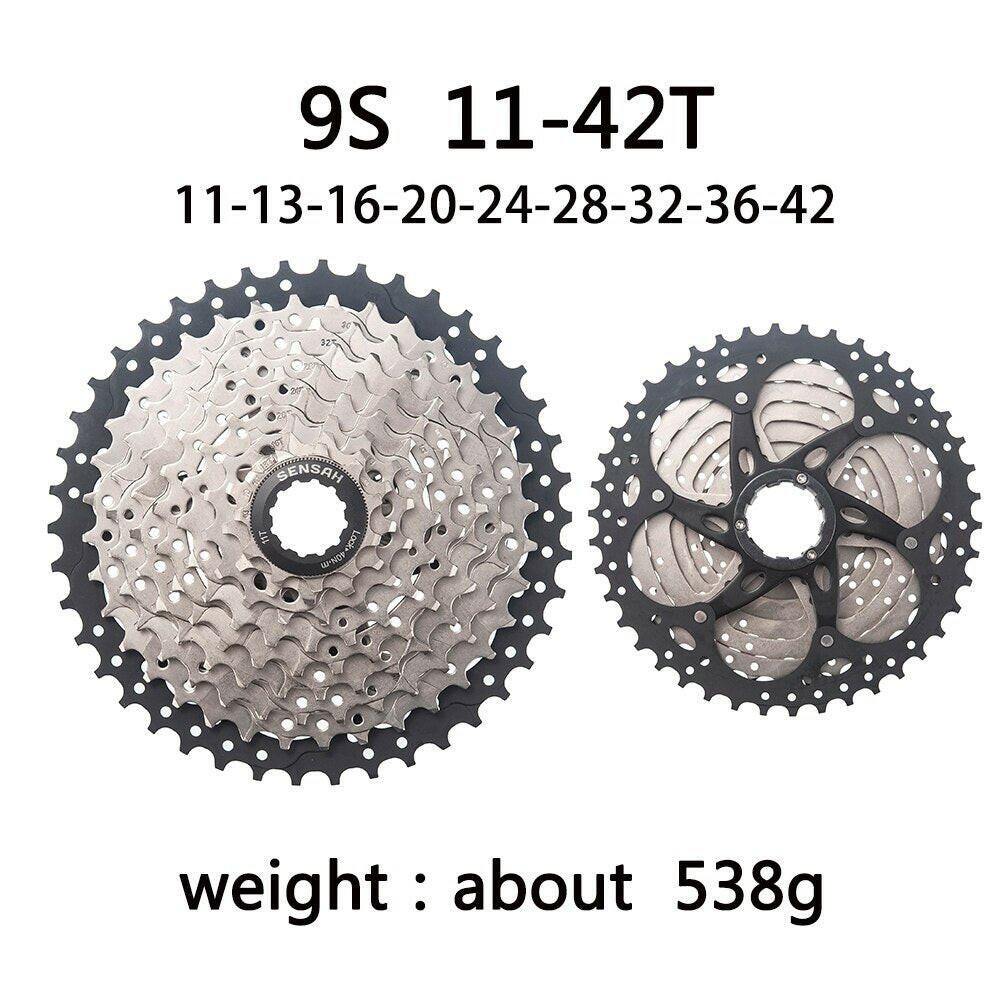 SENSAH Mountain Bike 8 9 10 11 12 Speed Velocidade Bicycle Cassette MTB Freewheel Sprocket 40T 42T 46T 50T 52T for HG HUB-WAYBIKER