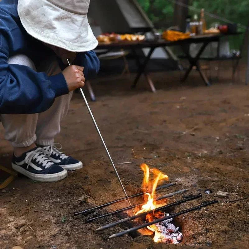 Outdoor Camping Blow Fire Tube Blowpipe Collapsible High Effective Tiny Beach Garden Tool Camping Equipment Blowing Fire Stick-WAYBIKER
