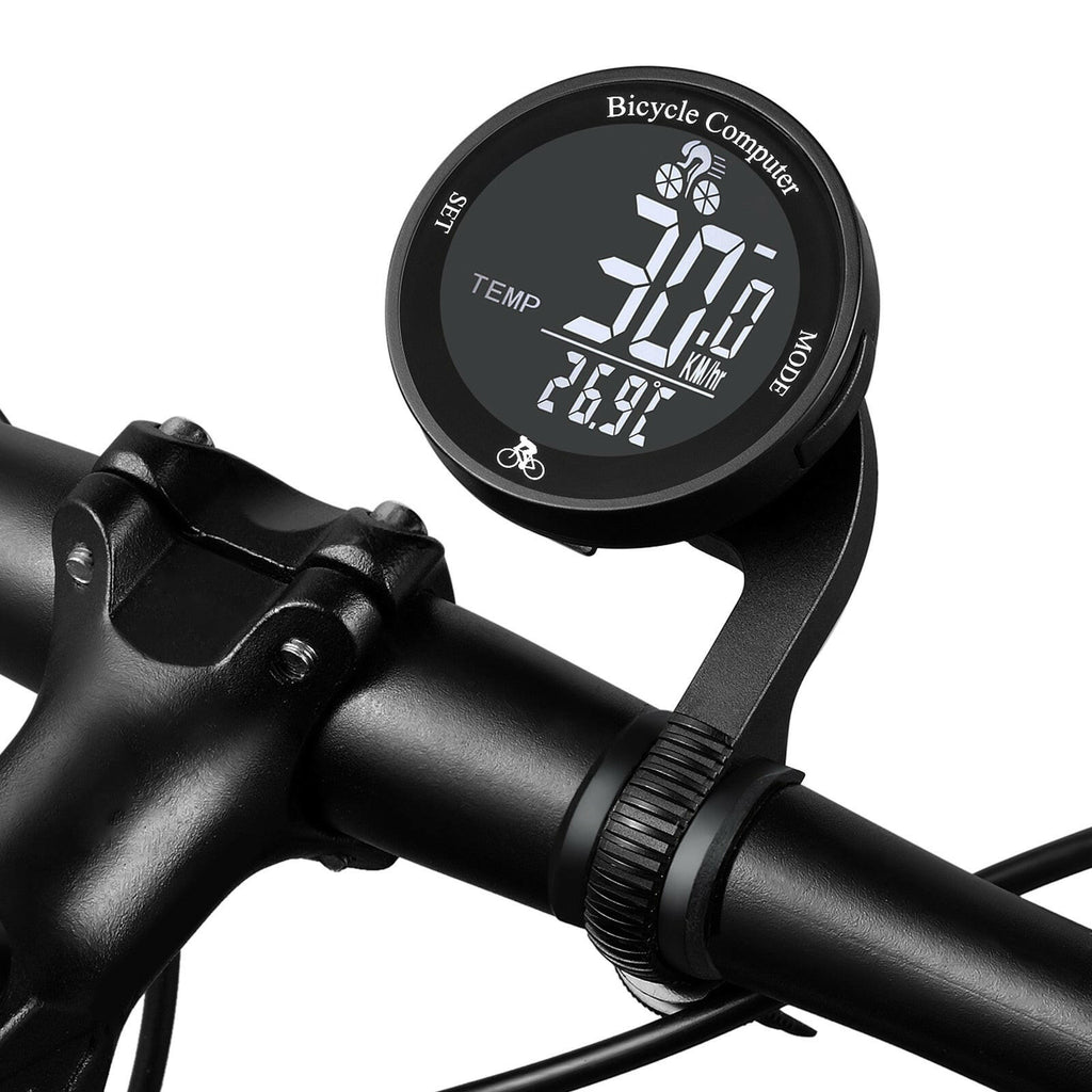 Wireless Bike Computer Waterproof Bicycle Odometer Multi Functional LCD Screen Cycling Speedometer Mountain Bike Speedo Meter-WAYBIKER