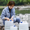 5-15L Capacity Car Collapsible Outdoor Water Bucket Portable Driving Water Tank Container Faucet ведро For Camping Picnic Hiking-WAYBIKER