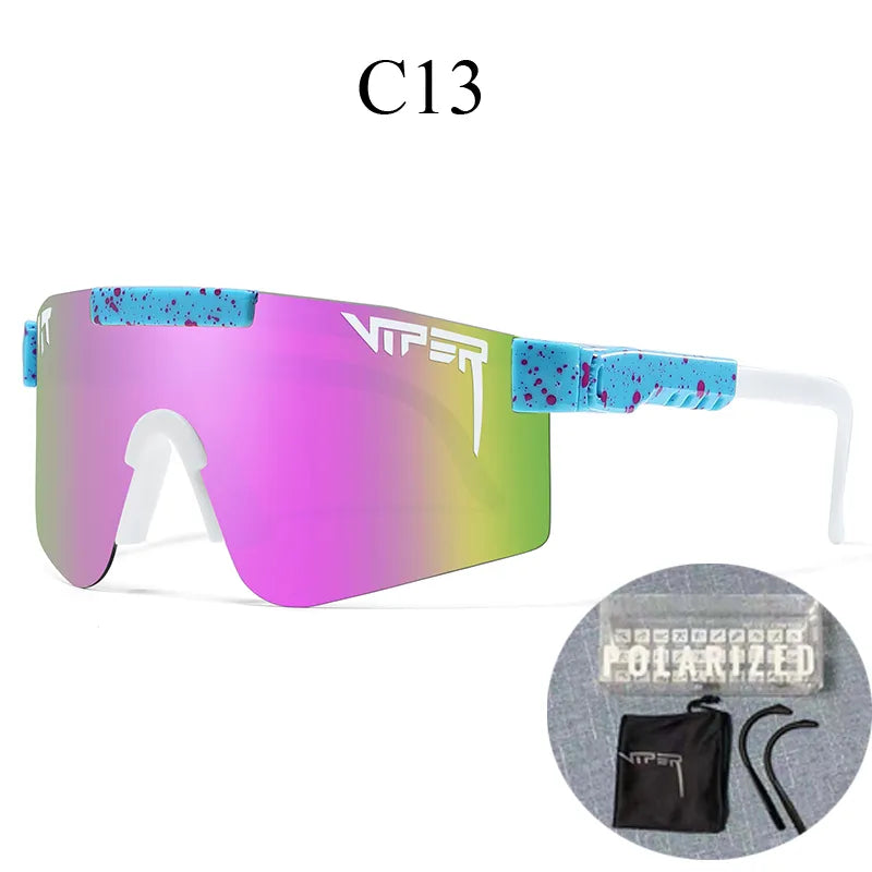 Brand Cycling Glasses UV400 Polarized Outdoor Sports Running Eyewear Fashion Bike Bicycle Party Sunglasses MTB Goggles with Case-WAYBIKER