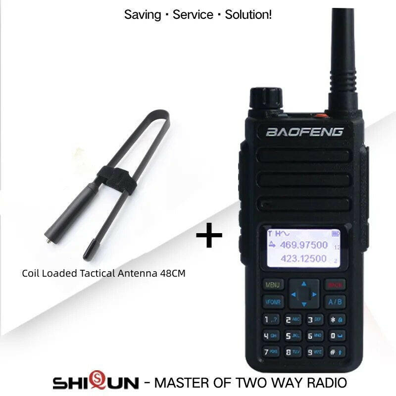 Baofeng DR-1801UV Long Range Dual Band DMR Digital/Analog Walkie Talkie Tier I Tier II Dual Time Slot Upgrade DM-1801 Ham Radios-WAYBIKER