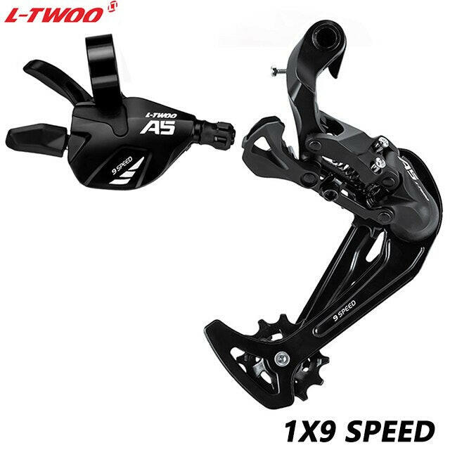 LTWOO A5 MTB 1X9 Speed Shifter Groupset Mountain Bike 9V Shifter Lever Rear Derailleur Switches Compatible SRAM Max-50T Cassette-WAYBIKER